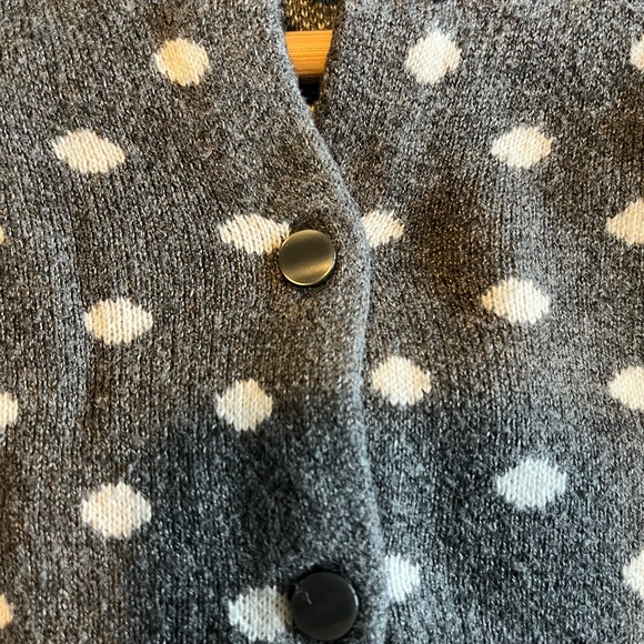 Ann Taylor polka dot cardigan. Size xs - Picture 4 of 5